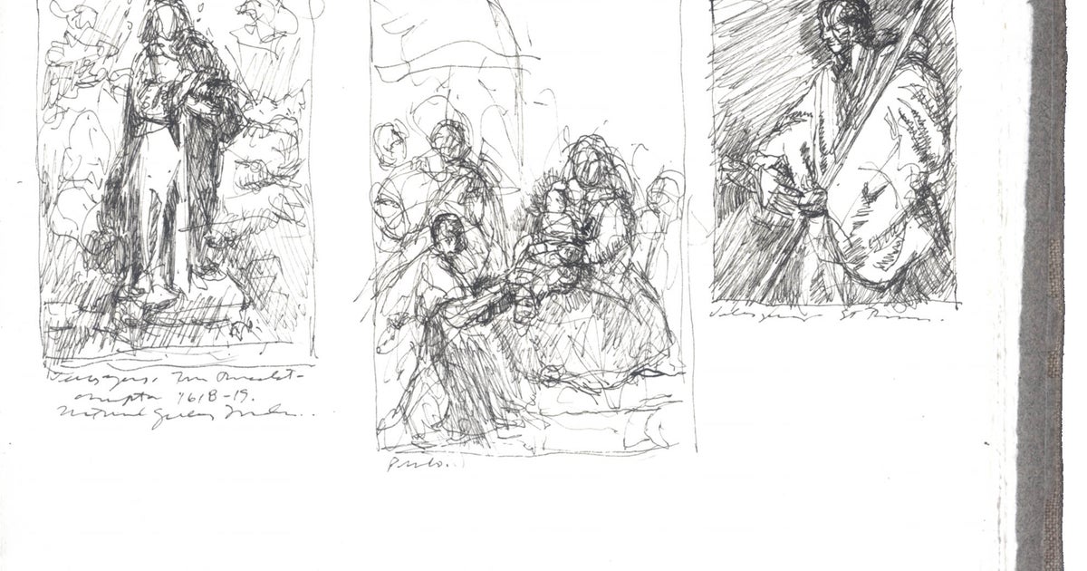 Three Sketches after Diego Velázquez | Charles Ritchie