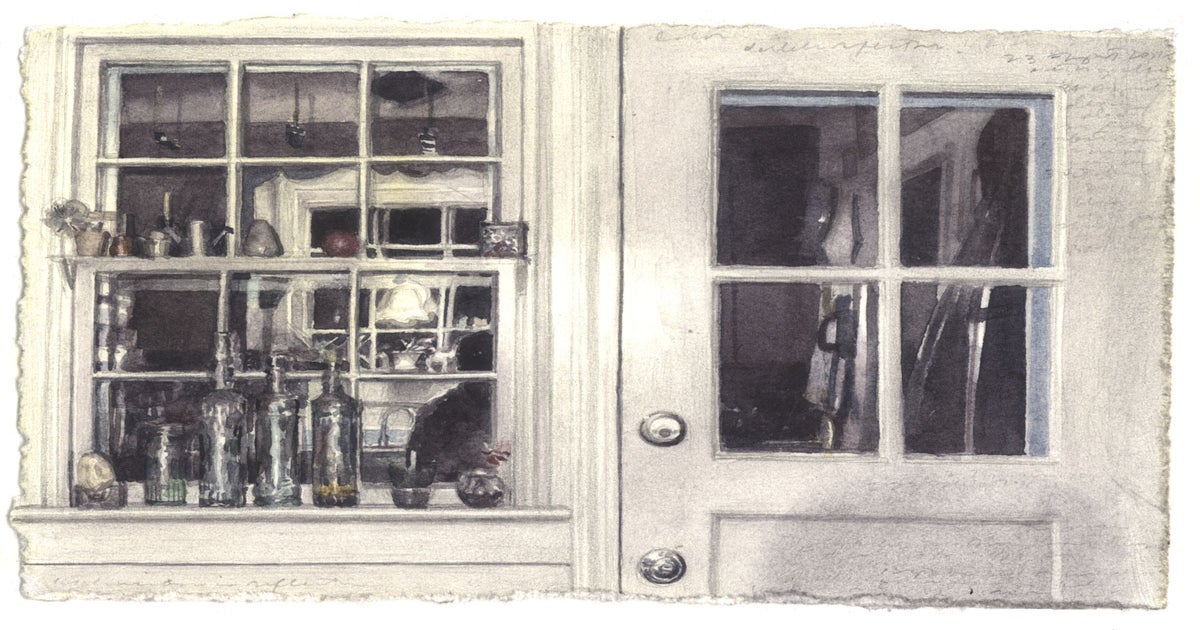 Kitchen Windows and Reflections | Charles Ritchie